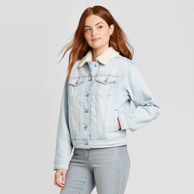 women's sherpa jacket target