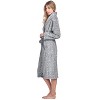 Casual Nights Women's Fleece Long Sleeve Plush Robe - 3 of 4