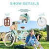 Gulches Steel Frame,Multiple Colors, for 10+Years Old Girls Bike,24 inch wheel - 3 of 4