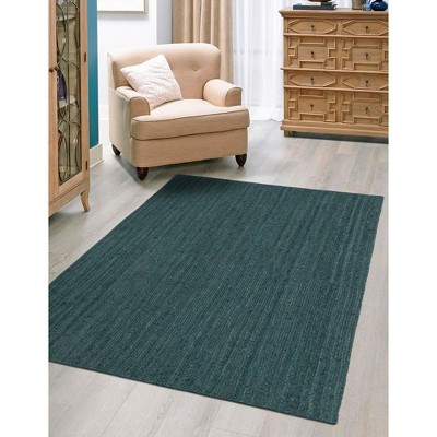 Unique Loom 2' 2 X 3' 1 Pooja Braided Jute Rectangle Area Rug : Target