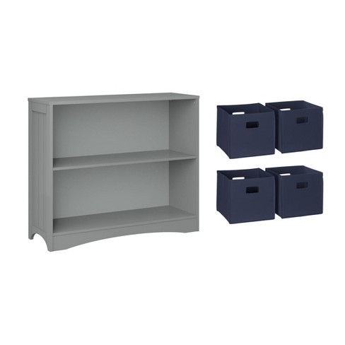 Horizontal best sale bookcase target