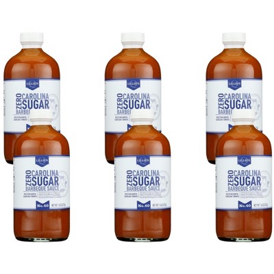 Lillie's Q Carolina Barbeque Sauce Zero Sugar - Case of 6/16 fz