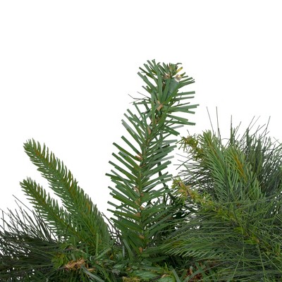 Ashcroft Cashmere Pine Pre-Lit LED Artificial Christmas Garland - 37in