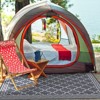 Reversible Rug, Waterproof Geometric Mat for Patio, Deck & Picnics - 2 of 4