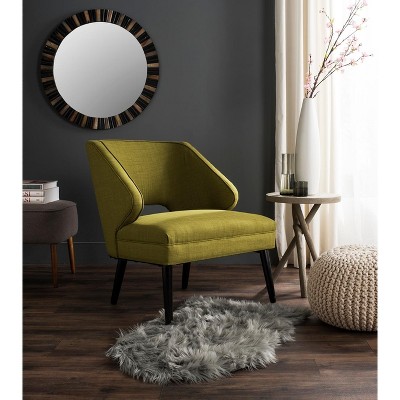 Gray Rectangular Tufted Cotton Sheepskin Fur Rug, 2' x 3'