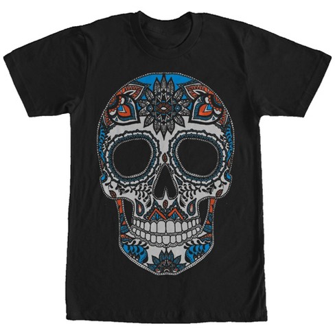 Men's Lost Gods Lace Print Heart Skull Sweatshirt : Target