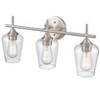 Millennium Lighting Ashford 3 - Light Vanity in  Brushed Nickel - 3 of 4