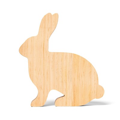 Easter Wood Bunny Side Profile - Mondo Llama™