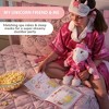 Tickle & Main Unicorn Gifts for Girls Sleepover Set of 4, Includes Unicorns Storybook, Plush Stuffed Animal, Sleep Mask & Robe - 3 of 4