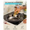 BLACK+DECKER 10.25" Cast Iron Skillet, Pre-Seasoned Frying Pan with Bronze Finish, Polished Interior, Oven & Grill Safe, Bronze - 4 of 4