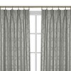 Kate Aurora 2 Pack Windsor Pinch Pleat/Rod Pocket/Back Tab Quatrefoil Window Curtain Panels - 3 of 4