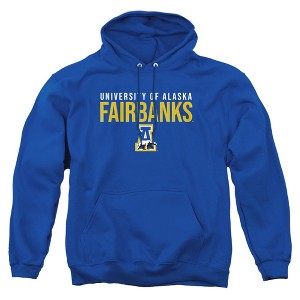 University of Alaska Fairbanks Official Stacked Adult Pull-Over Hoodie - 1 of 4