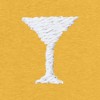 Dalix Mens Lil Martini Midweight Garment Dye Tee - 2 of 4