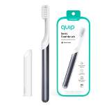 quip Metal 2-Minute Timer Electric Toothbrush Starter Kit with Travel Case