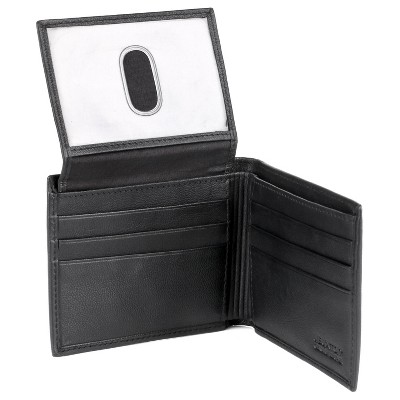 J. Buxton Ridgewood Credit Card Rfid Blocking Billfold Leather Wallet ...