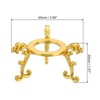 Unique Bargains Metal Sphere Elegant Photography Props Crystal Ball Stand 2 Pcs - 2 of 4