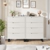 Tall 4-Drawer Dresser, Freestanding Vertical Storage Cabinet for Bedroom, Closet, Living Room, Hallway, or Entryway - 3 of 4