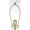 Mark & Day Pui 23.5"H x 16"W x 9"D Modern Clear Table Lamps - 3 of 4