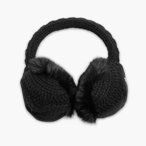 Turtle Fur Ear Muffin Earmuffs - Women's Faux Fur Lined Winter Ear Warmers - 1 of 4