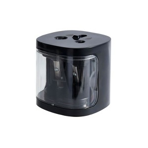 Aoibox Electric Pencil Sharpener, Dual Hole Sharpeners for No.2 & Colored Pencils, Small & Portable for Kids, School & Home Use - 1 of 4
