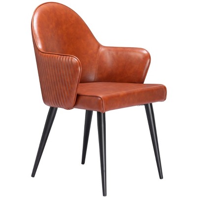 Zuo Silloth Dining Chair Brown