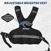 Adjustable Weight Vest for Men and Women,Neoprene Workout Vest for Running, Walking, Gym Training - 3 of 4
