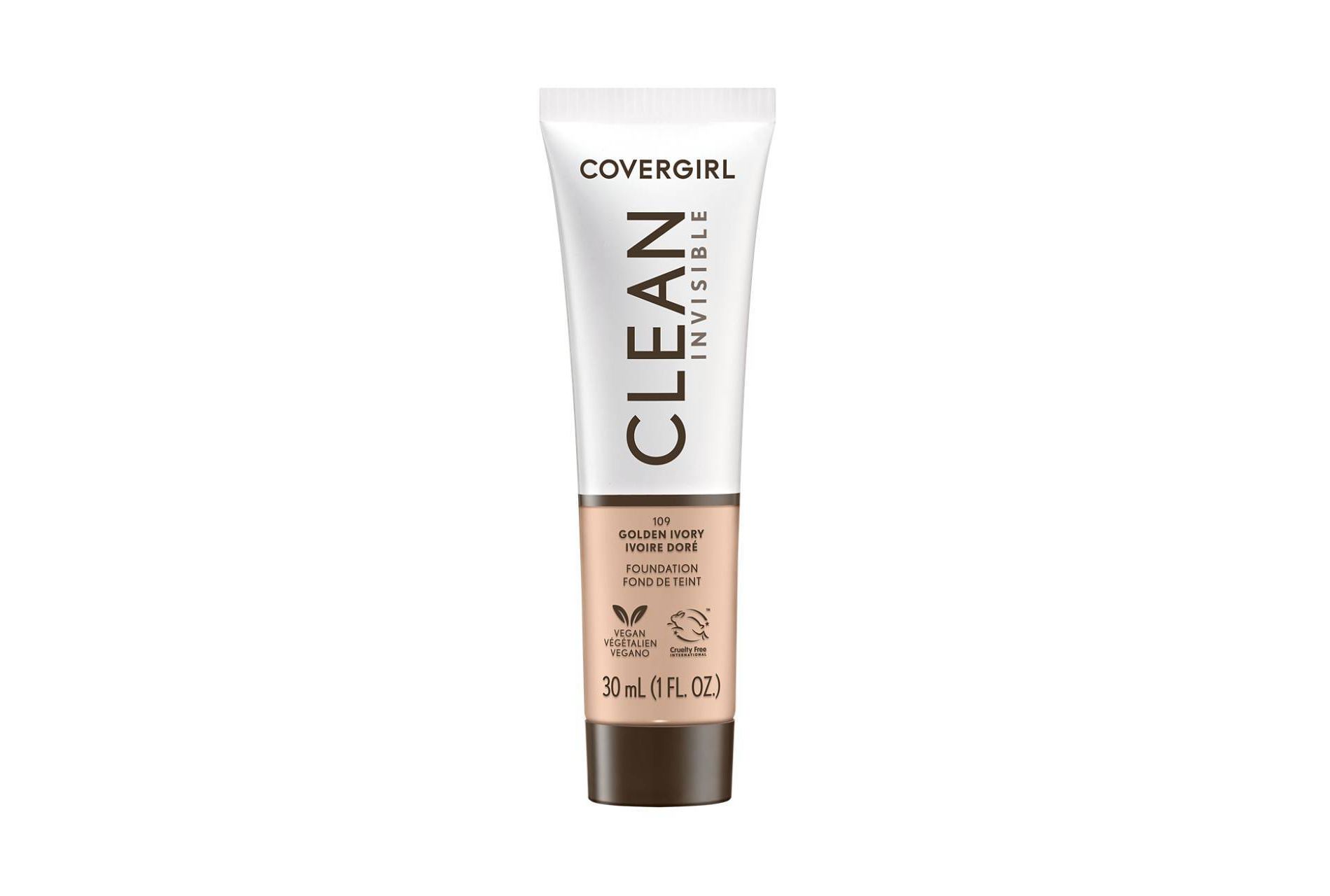COVERGIRL Clean Invisible Foundation - Golden Ivory - 1 fl oz