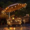 Itopfox 50Ft LED Outdoor String Lights with G40 Globe Bulbs, Dimmable Waterproof Hanging Lights for Patio, Warm White Shatterproof Bulbs Included - 2 of 4