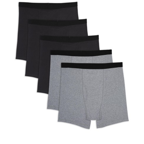 Big And Tall Essentials By Dxl 5 Pack Assorted Boxer Briefs - Men's Big ...