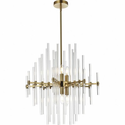 Elegant Lighting Sienna 6 - Light Pendant in  Gold