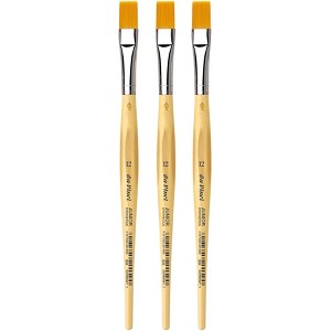 da Vinci JUNIOR Synthetics Student Brush, Synthetic, Tempera, Round, Series 304, Size 12, Pack of 3 - 1 of 3