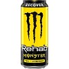 Monster Energy Rehab Tea Lemonade Energy, Energy Iced Tea, Energy Drink 15.5 Ounce (Pack of 15) - 4 of 4