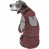 Pet Life (R) Active 'Fur-Breeze' Heathered Performance 4-Way Stretch Two-Toned Full Bodied Hoodie - 2 of 4