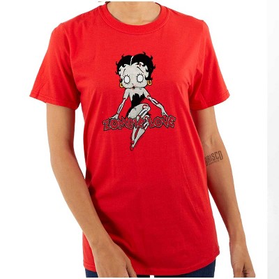 Betty Boop Zombie Love Attitude Womens Graphic T Shirt Tees Brisco Brands