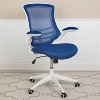Emma and Oliver Mid-Back Mesh Swivel Ergonomic Task Office Chair with Flip-Up Arms - 2 of 4