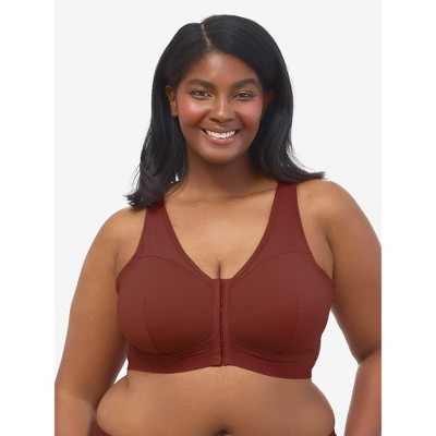 Leading Lady The Harper - Wireless Mesh Front-Closure Bra
