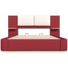 CAVINAS Queen Upholstered Bed with Panel,Sturdy Bed Frame with Anti-Collision Soft Rounded Corners,Platform Footboard Bed for Bedroom - 4 of 4