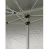 10'x 20' Pop up Canopy Tent, Easy to Set Up and Take Down, 2Pcs Sidewalls, Portable Outdoor Tent for Wedding, Patio, Party,Black - 4 of 4