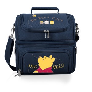 Oniva Winnie The Pooh Pranzo Lunch Bag Cooler with Utensils - Navy Blue - 1 of 4