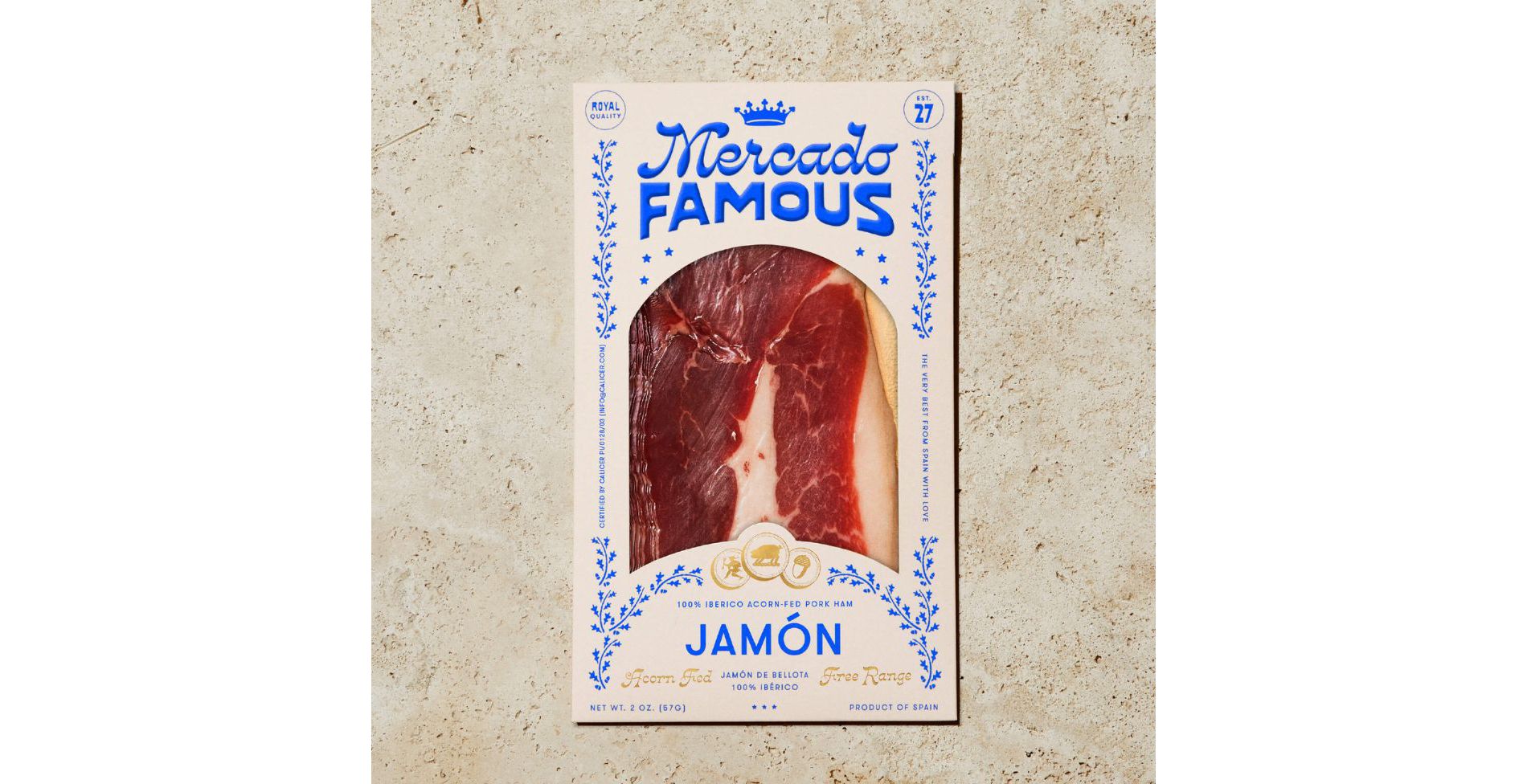 Mercado Famous Spanish Jamón 100% Iberico