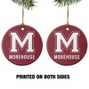 Morehouse College Primary Logo Porcelain Holiday Christmas Tree Ornament - 2 of 4