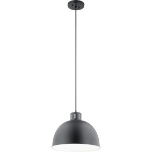 Kichler Lighting Zailey 1 - Light Pendant in  Black - 1 of 3