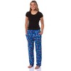 Seven Times Six Disney Women's Lilo & Stitch Junk Food Soft Touch Cotton Pajama Pants Blue - image 2 of 4