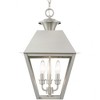 Livex Lighting Wentworth 3 - Light Pendant in  Brushed Nickel - image 3 of 4