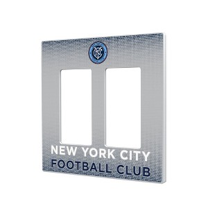 MLS Eastern Conference Teams Linen Hidden-Screw Light Switch Plate for Double Rocker - 1 of 4