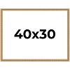 PosterPalooza | Refined Gold Picture Frame - UV Acrylic, Backing Board, Hanging Hardware Included - 2 of 4