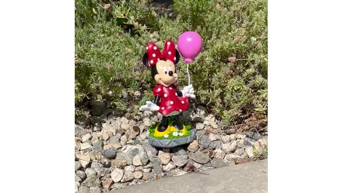 Disney 8&#34; Polyester Minnie Mouse Balloon Statue, 2 of 7, play video