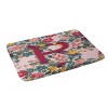 Deny Designs Burcu Korkmazyurek Summer Botanical Monogram Memory Foam Bath Mat - 2 of 4