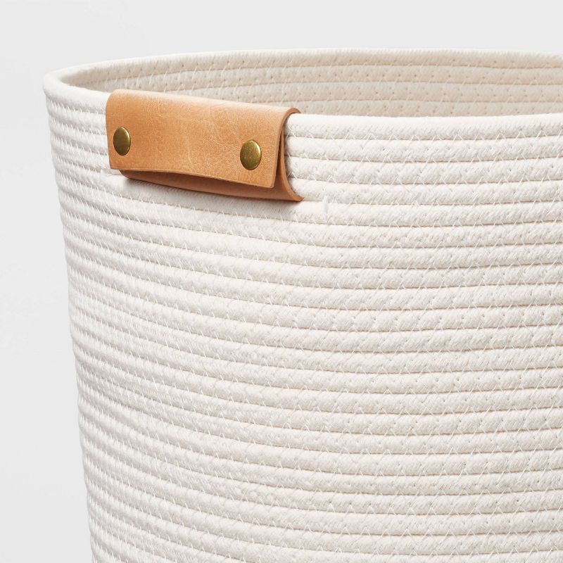 Decorative Coiled Rope Basket Cream - Brightroom&#8482;, 3 of 12