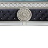 90" Queen Bed Varian Bed Velvet and Mirrored - Acme Furniture - 4 of 4